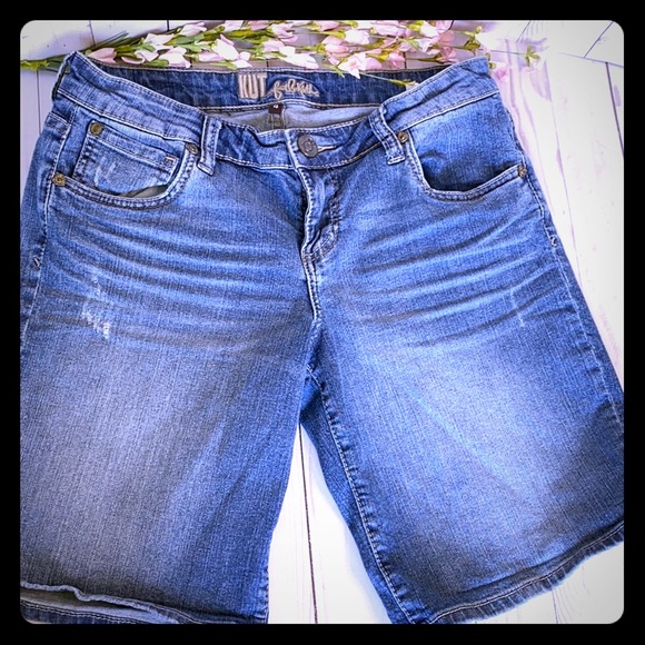 KUT FROM THE KLOTH DENIM JEAN SHORTS SIZE 4 - Picture 1 of 6